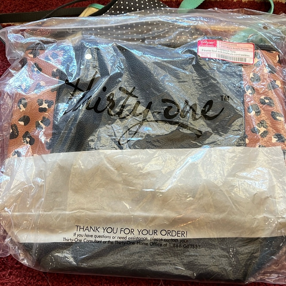 Thirty-One Tote bag, new in bag